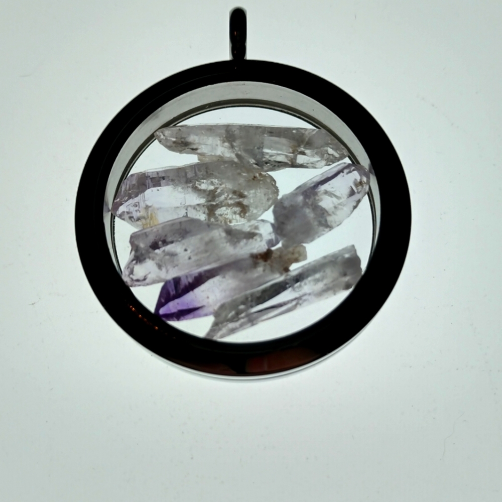 Amazing Vera Cruz Amethyst Floating Locket Christmas birthday